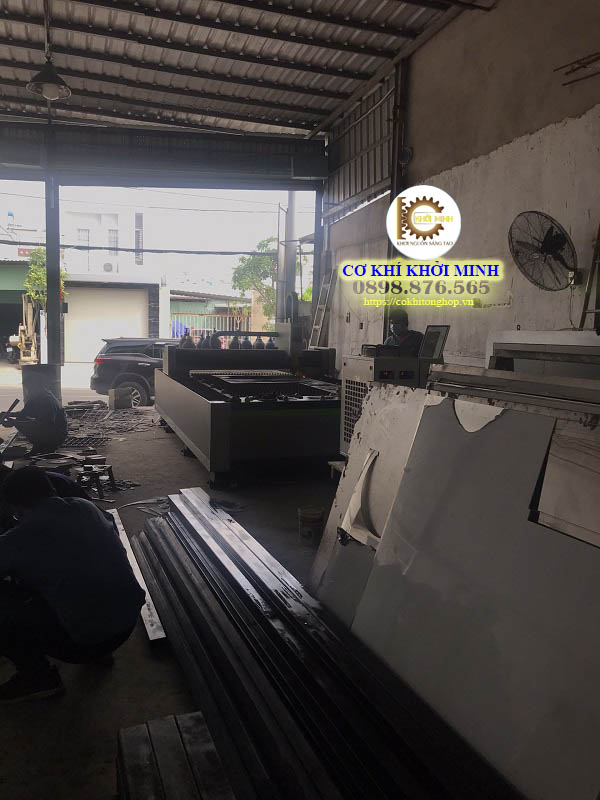 cắt chấn thép tấm