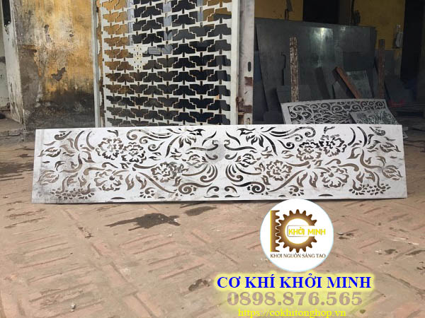 cắt sắt hoa văn