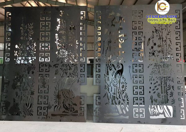 mẫu cửa cổng sắt cắt cnc đẹp