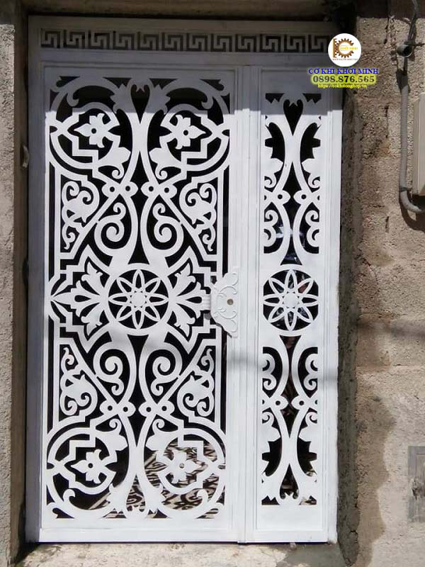mẫu cửa cổng sắt cắt cnc đẹp