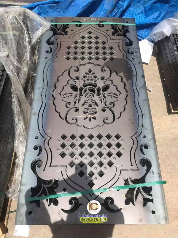 mẫu cửa cổng sắt cắt cnc đẹp