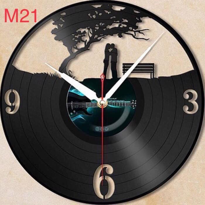 đồng hồ treo tường trang trí phòng khách