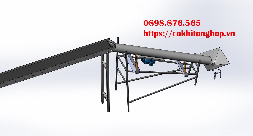 thiết kế thi công băng tải inox