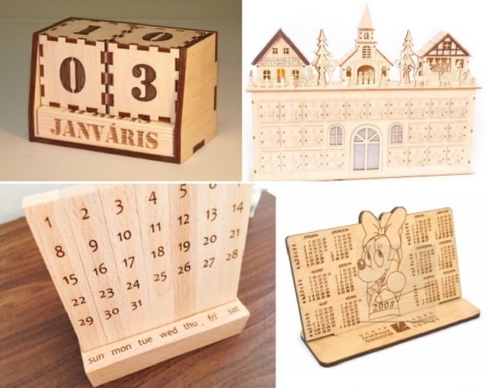 khắc laser trang trí gỗ