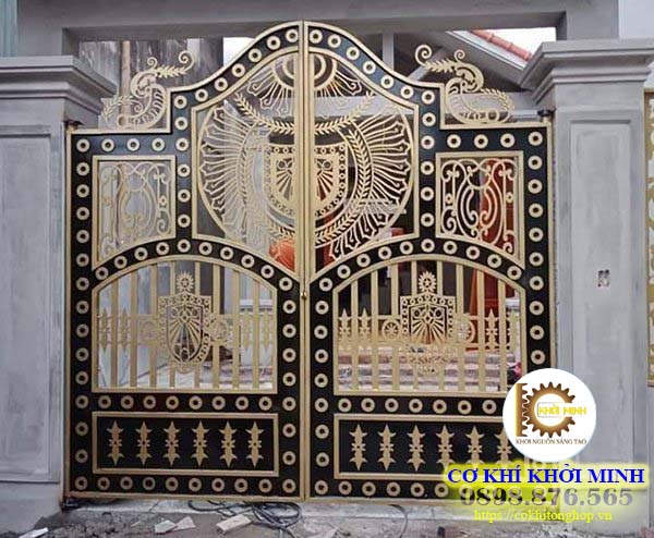 cổng sắt cắt CNC