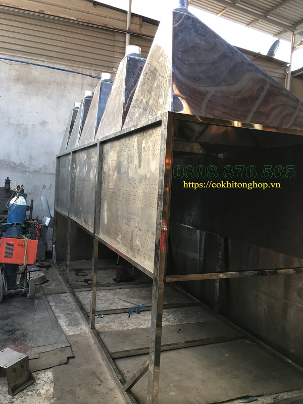 phễu inox công nghiệp