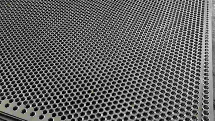 thép tấm đục lỗ