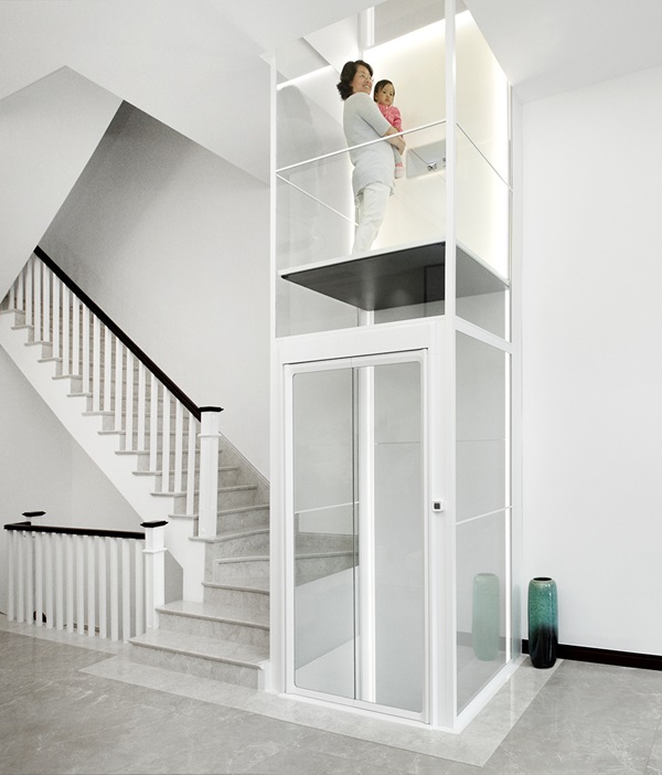 thang máy gia đình đẹp